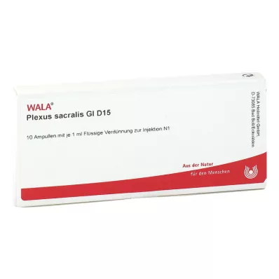 PLEXUS SACRALIS GL D 15 αμπούλες, 10X1 ml