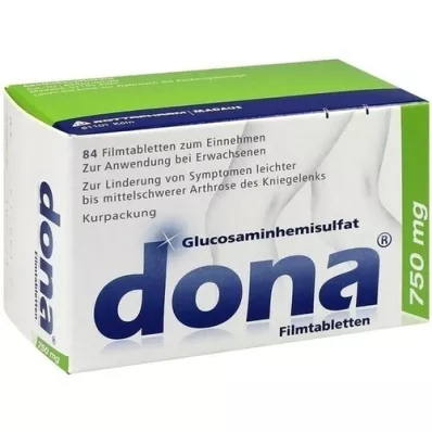 DONA Επικαλυμμένα με λεπτό υμένιο δισκία 750 mg, 84 τεμάχια