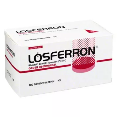 LÖSFERRON Αναβράζοντα δισκία, 100 τεμάχια