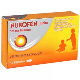 NUROFEN Υπόθετα Junior 125 mg, 10 τεμάχια
