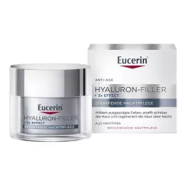 EUCERIN Βαζάκι νυκτός Anti-Age Hyaluron-Filler, 50 ml