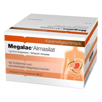 Εναιώρημα Megalac Almasilate, 50Χ10 ml