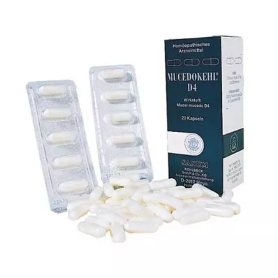 MUCEDOKEHL D 4 κάψουλες, 20 τεμάχια