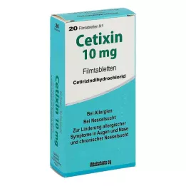 Cetixin 10 mg (20 τεμάχια)