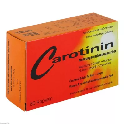 CAROTININ Κάψουλες, 80 τεμάχια