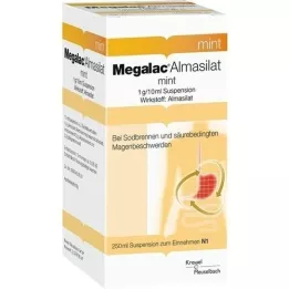 MEGALAC Εναιώρημα μέντας Almasilate, 250 ml