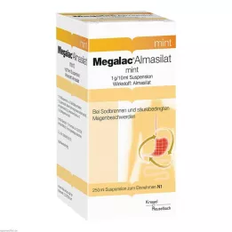 MEGALAC Εναιώρημα μέντας Almasilate, 250 ml