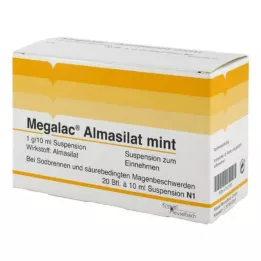 MEGALAC Εναιώρημα μέντας Almasilate, 20X10 ml