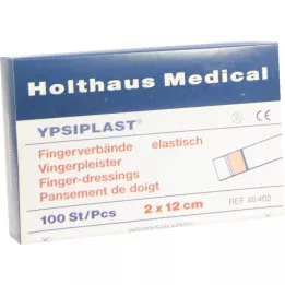 FINGERVERBAND Ypsiplast 2x12 cm ελαστικό δέρμα, 100 τεμάχια