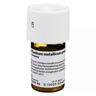 PLUMBUM METALLICUM praep. D 6 Τριτίδωση, 20 g