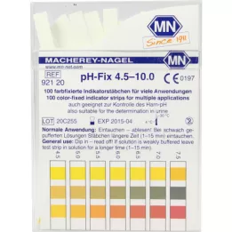 PH-FIX Στικς δείκτη pH 4,5-10, 100 τεμάχια