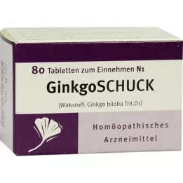 GINKGOSCHUCK Δισκία, 80 τεμάχια