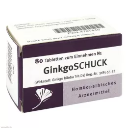 GINKGOSCHUCK Δισκία, 80 τεμάχια