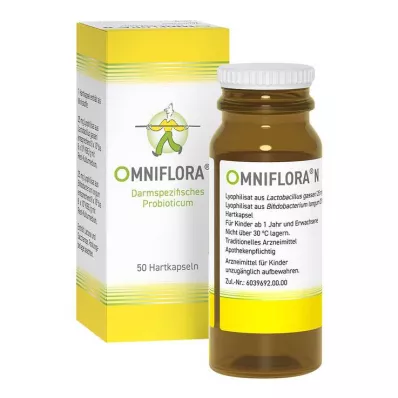 OMNIFLORA N Σκληρές κάψουλες, 50 τεμάχια OMNIFLORA N Σκληρές κάψουλες, 50 τεμάχια