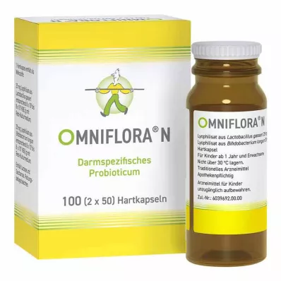 OMNIFLORA N Σκληρές κάψουλες, 100 τεμάχια