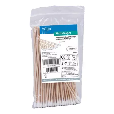 WATTETRÄGER βαμβακερή κεφαλή 15 cm w.small, 100 τεμάχια WATTETRÄGER βαμβακερή κεφαλή 15 cm w.small, 100 τεμάχια