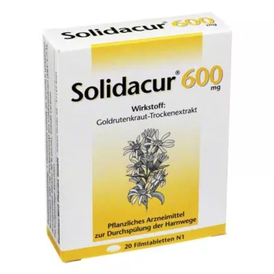 SOLIDACUR 600 mg επικαλυμμένα με λεπτό υμένιο δισκία, 20 τεμάχια