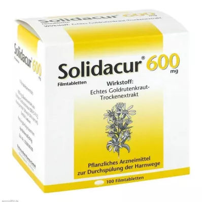 SOLIDACUR 600 mg επικαλυμμένα με λεπτό υμένιο δισκία, 100 τεμάχια