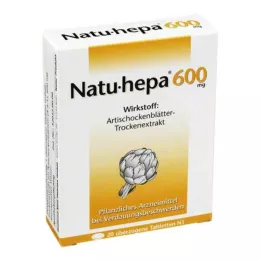 NATU HEPA Επικαλυμμένα δισκία 600 mg, 20 τεμάχια