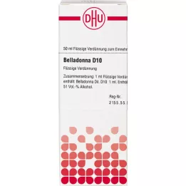 BELLADONNA Αραίωση D 10, 50 ml