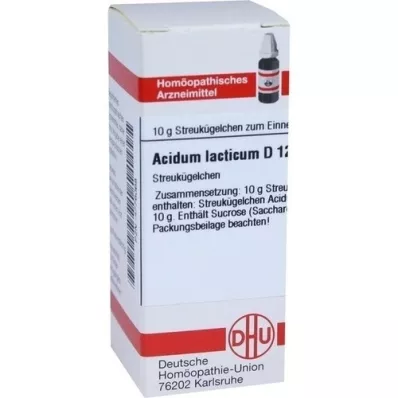 ACIDUM LACTICUM D 12 σφαιρίδια, 10 g