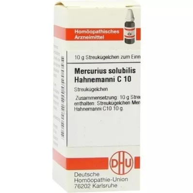 MERCURIUS SOLUBILIS Hahnemanni C 10 σφαιρίδια, 10 g