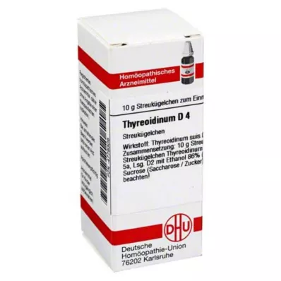 THYREOIDINUM D 4 σφαιρίδια, 10 g THYREOIDINUM D 4 σφαιρίδια, 10 g