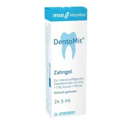 DENTOMIT Ζελέ για τα δόντια, 2X5 ml