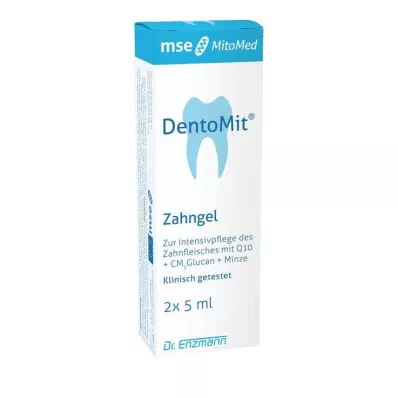 DENTOMIT Ζελέ για τα δόντια, 2X5 ml