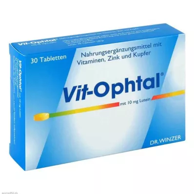 VIT OPHTAL με δισκία λουτεΐνης 10 mg, 30 τεμάχια VIT OPHTAL με δισκία λουτεΐνης 10 mg, 30 τεμάχια