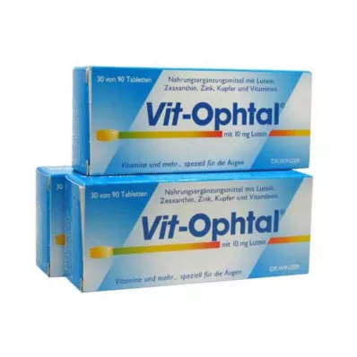 VIT OPHTAL με δισκία λουτεΐνης 10 mg, 90 τεμάχια