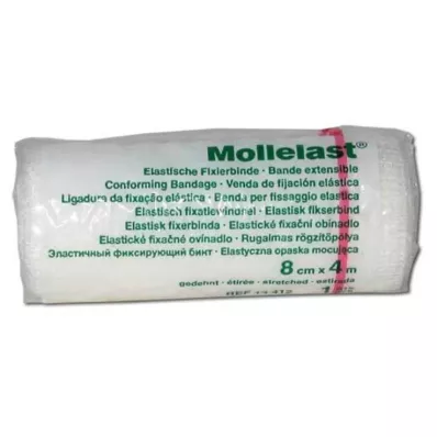 Mollelast 8cmx4m λευκό, 1 τεμάχιο