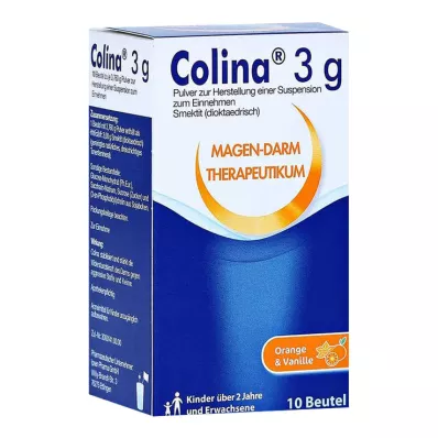 COLINA Btl. 3 g σκόνης για την παρασκευή εναιωρήματος για χρήση από το στόμα, 10 τεμάχια