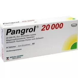 PANGROL 20.000 δισκία με εντερική επικάλυψη, 50 τεμάχια