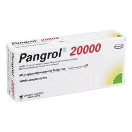 PANGROL 20.000 δισκία με εντερική επικάλυψη, 50 τεμάχια
