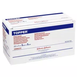 TOPPER Slit Compr.5x5 cm αποστειρωμένο, 20X5 τεμ