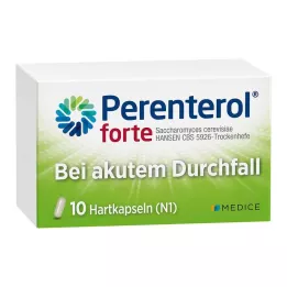PERENTEROL κάψουλες forte 250 mg, 10 τεμάχια
