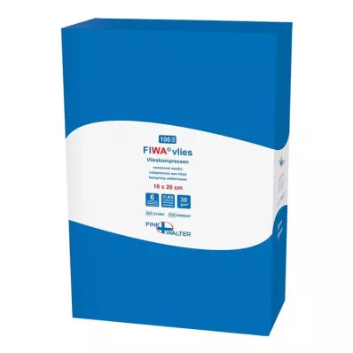 VLIESKOMPRESSEN 10x20 cm μη αποστειρωμένα 6-πτυχα, 100 τεμάχια