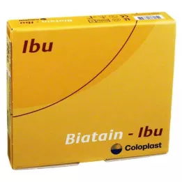BIATAIN Αφρώδης επίδεσμος Ibu 10x10 cm μη αυτοκόλλητος, 5 τεμάχια