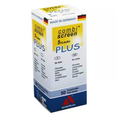 COMBISCREEN Δοκιμαστικές ταινίες 5+Leuko Plus, 50 τεμάχια