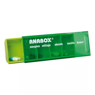 ANABOX Κουτί ημέρας ανοιχτό πράσινο, 1 τεμάχιο