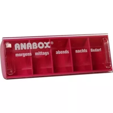 ANABOX Κουτί ημέρας ροζ, 1 τεμάχιο