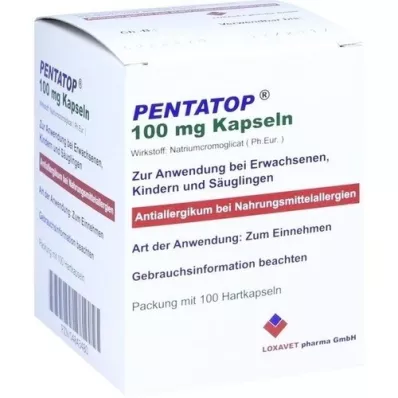 PENTATOP κάψουλες 100 mg σκληρές κάψουλες, 100 τεμάχια