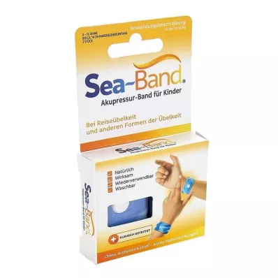 SEA-BAND Ζώνη βελονισμού για παιδιά, 2 τεμ SEA-BAND Ζώνη βελονισμού για παιδιά, 2 τεμ