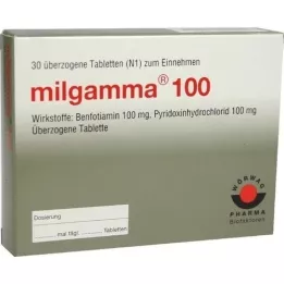 MILGAMMA Επικαλυμμένα δισκία 100 mg, 30 τεμάχια