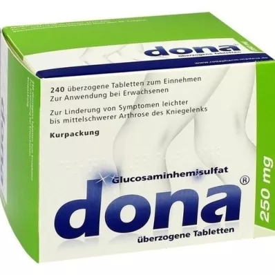 DONA επικαλυμμένα δισκία 250 mg, 240 τεμάχια