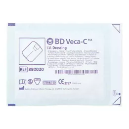 BD VECA-C Επίδεσμος στερέωσης καθετήρα 6x7,5 cm με παράθυρο, 1 τεμ