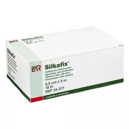 SILKAFIX Συρραπτικό 2,5 cm x 5 m με πυρήνα από χαρτόνι, 12 τεμ