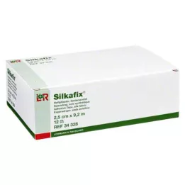 SILKAFIX Συρραπτικό 2,5 cm x 9,2 m με πυρήνα από χαρτόνι, 12 τεμ