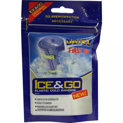 ICE &amp; GO Ελαστικός επίδεσμος ψύξης, 1 τεμάχιο